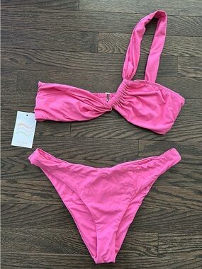 Dippin' Daisy's Hot Pink Bikini Set